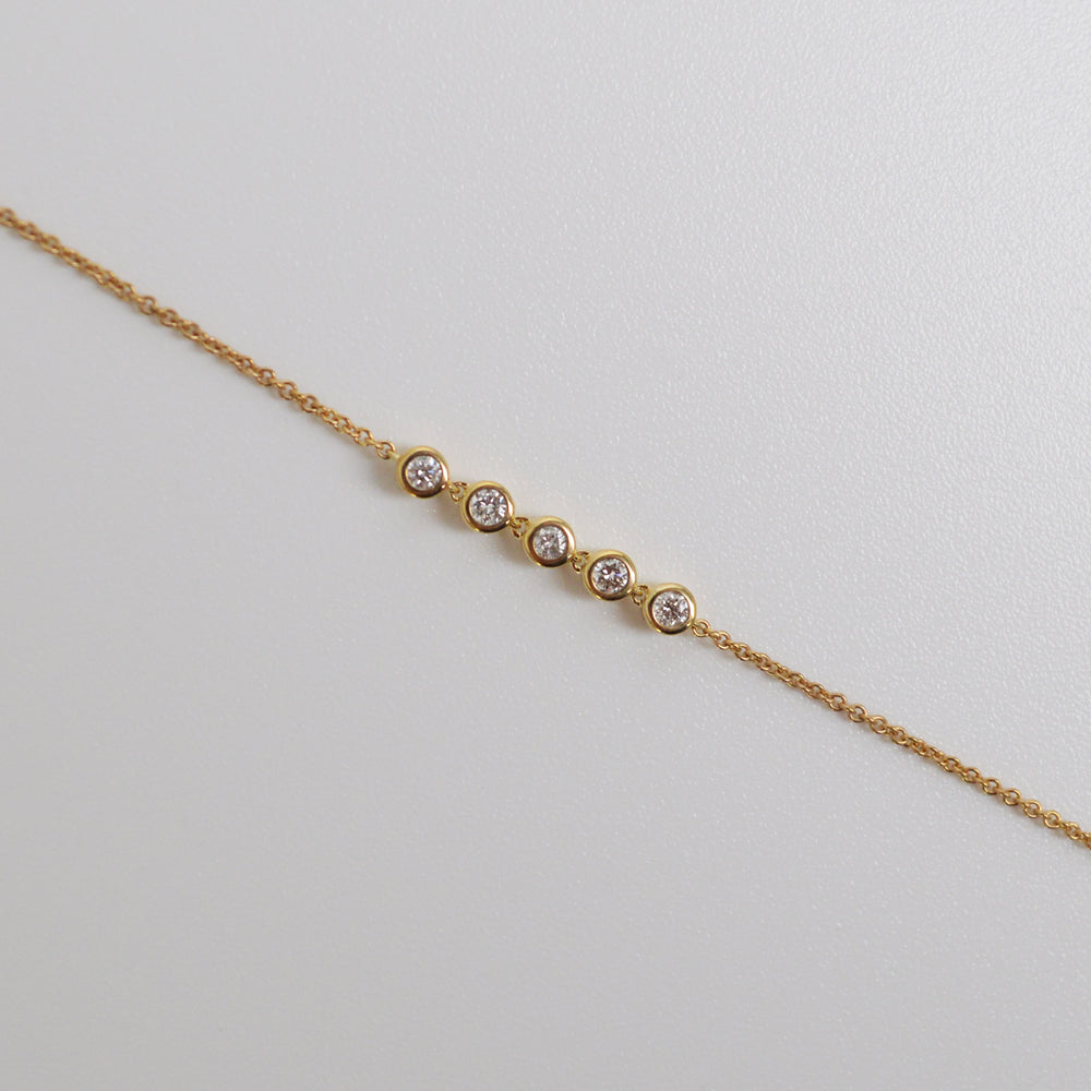 9ct Gold 1 Carat Diamond Tennis Bracelet - D9826 | F.Hinds Jewellers